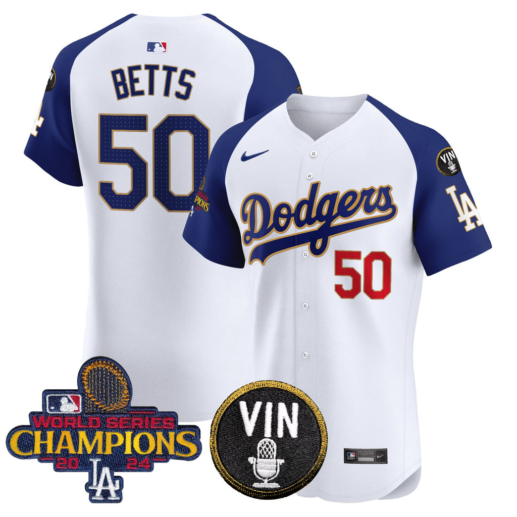 Men’s 2024 World Series Champions Gold Trim Vapor Premier Elite Jersey