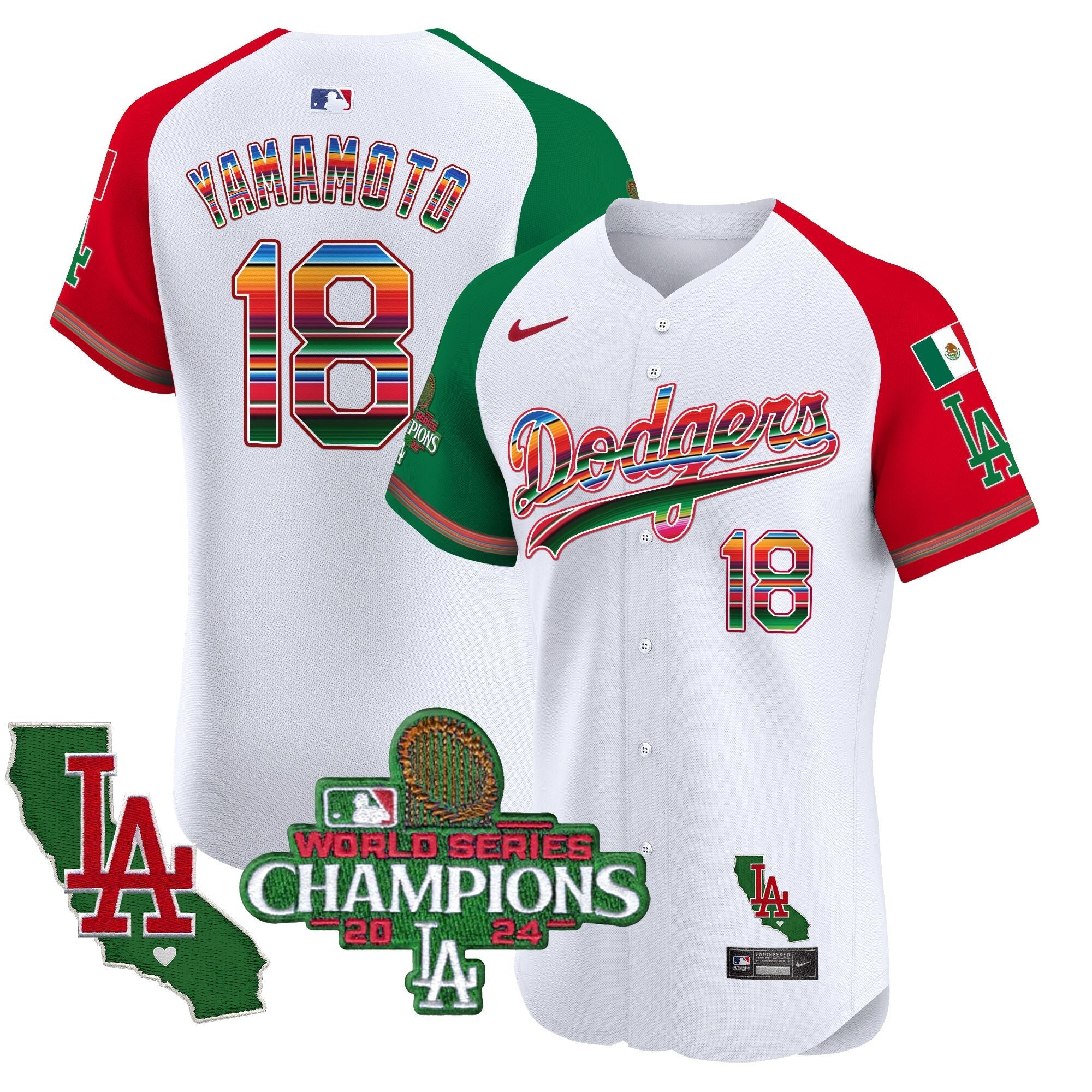 Men’s Mexico 2024 World Series Champions Vapor Premier Elite Jersey
