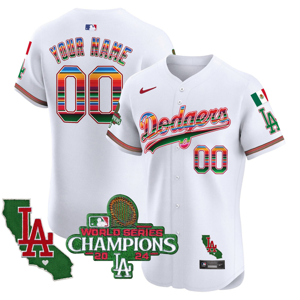 Mexico 2024 World Series Champions Vapor Premier Elite Custom Jersey