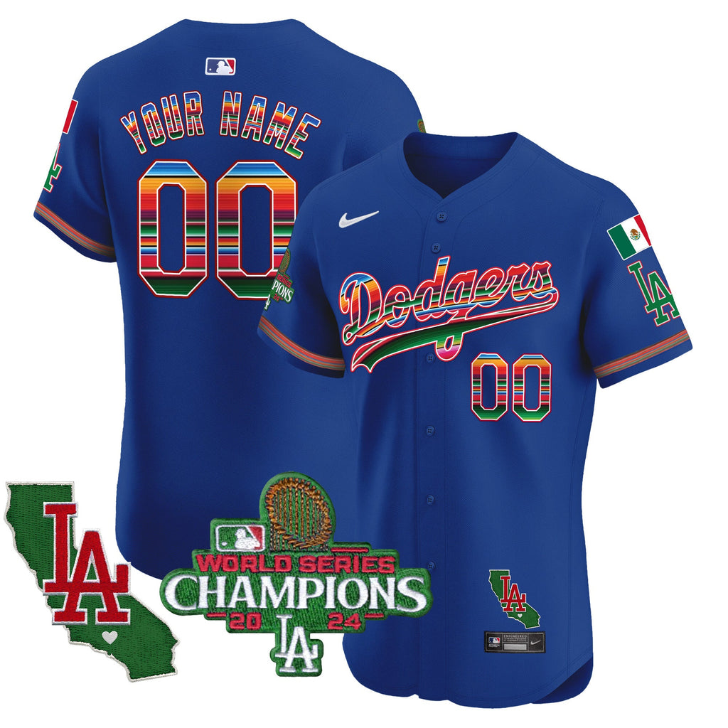Mexico 2024 World Series Champions Vapor Premier Elite Custom Jersey