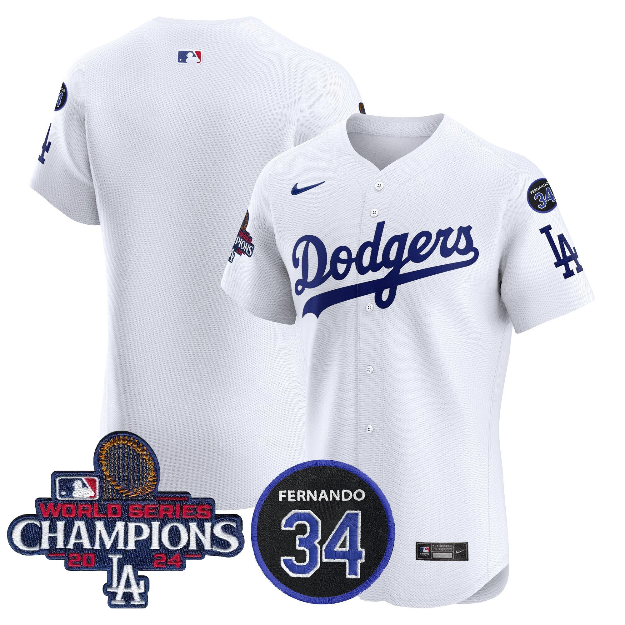 Men’s 2024 World Series Champions Patch Vapor Premier Elite Jersey V2