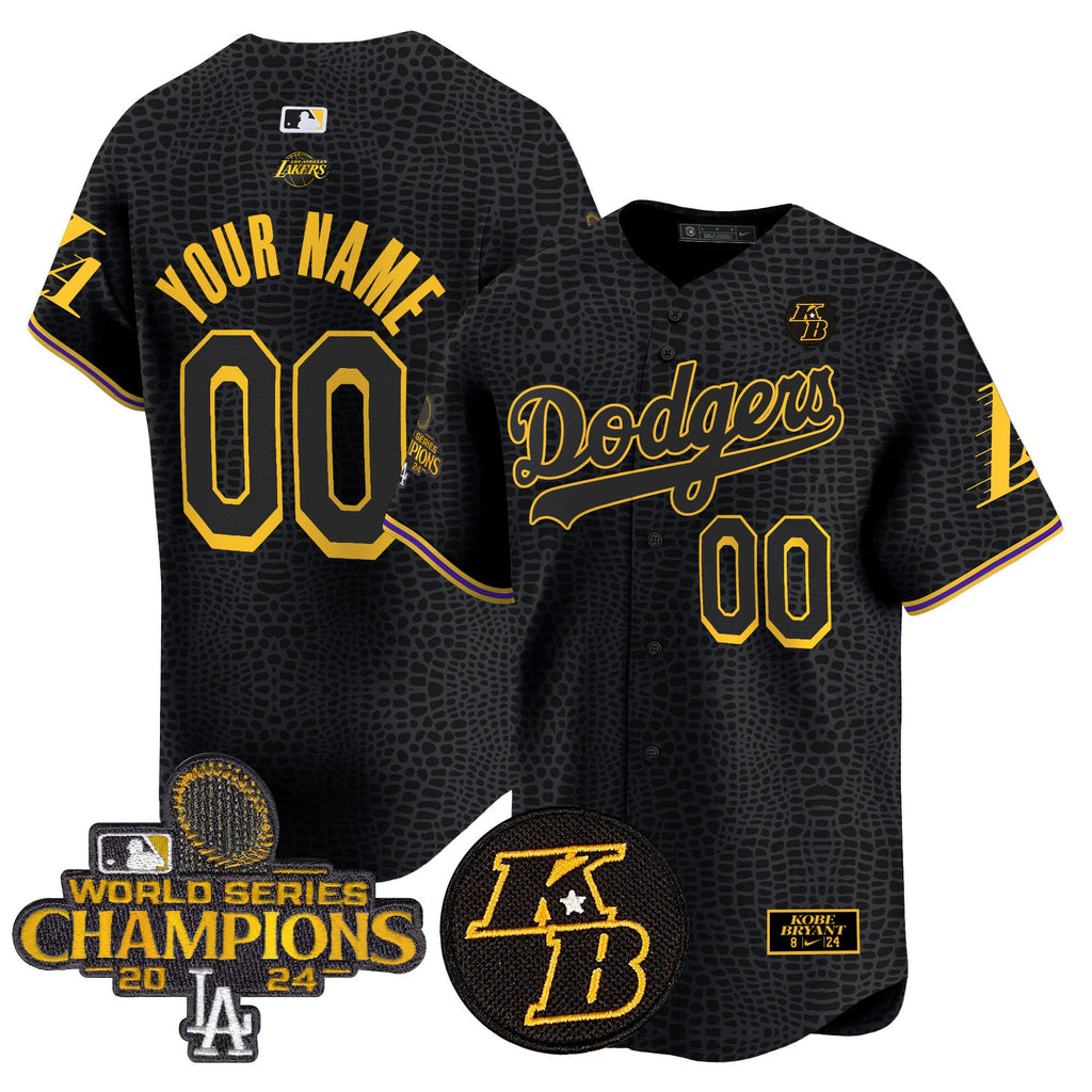 2024 World Series Champions Mamba Vapor Premier Limited Custom Jersey