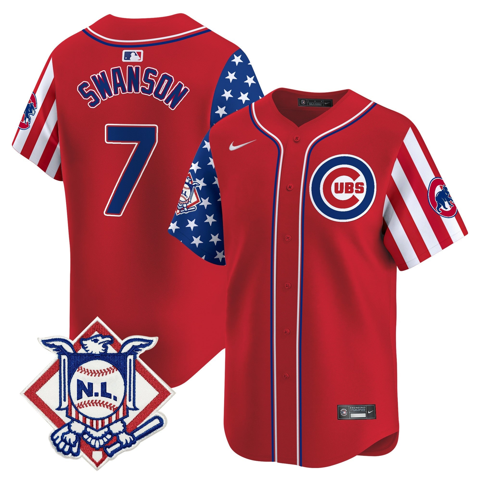 Men’s Chicago 2025 Fourth of July Vapor Premier Limited Jersey V2