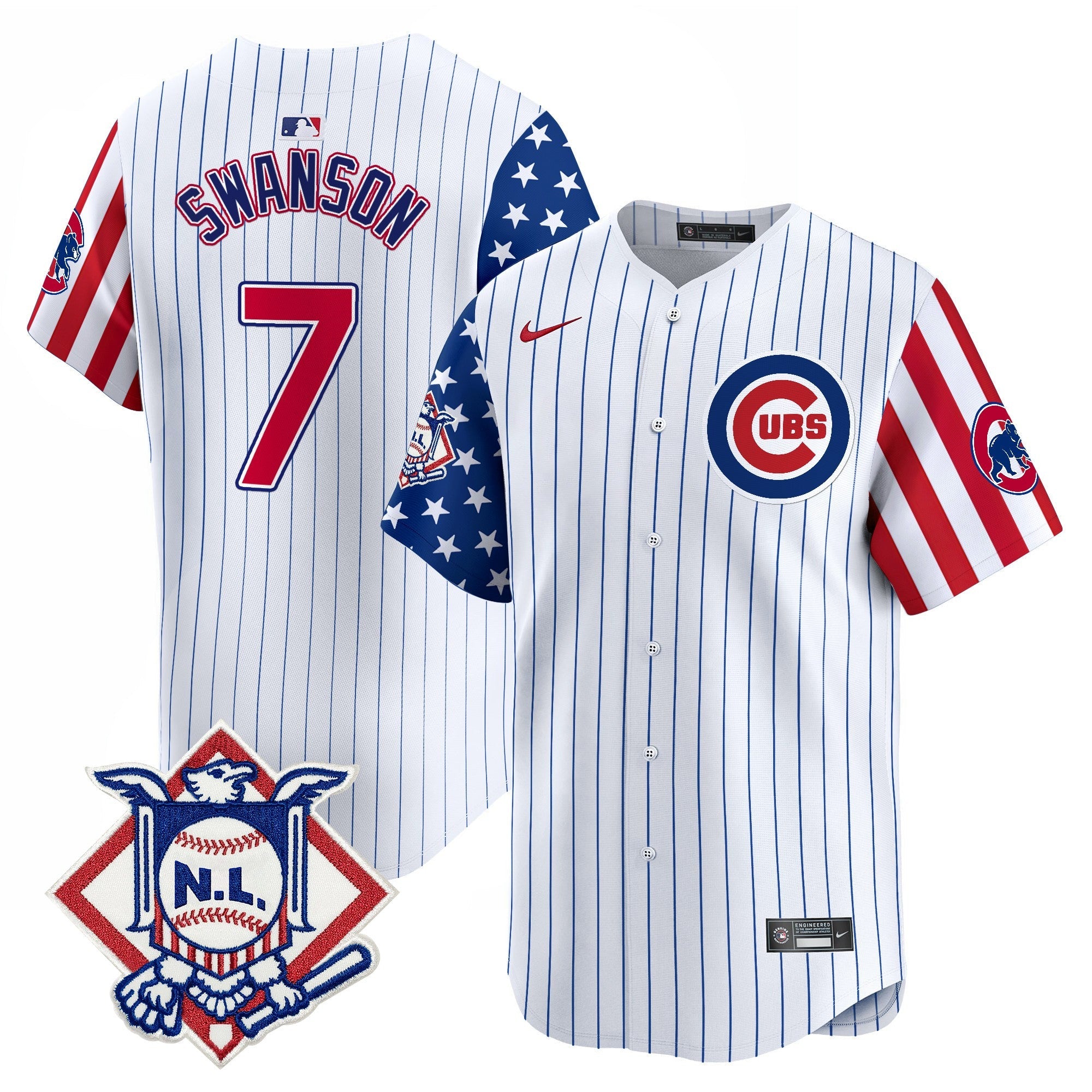 Men’s Chicago 2025 Fourth of July Vapor Premier Limited Jersey V2