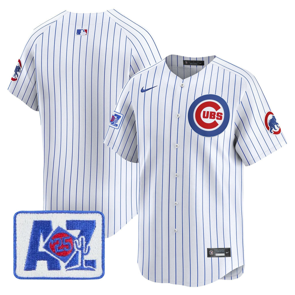 Men’s Chicago 2025 Spring Training Patch Vapor Premier Limited Jersey