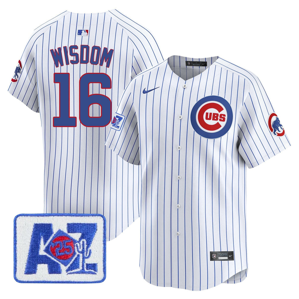 Men’s Chicago 2025 Spring Training Patch Vapor Premier Limited Jersey