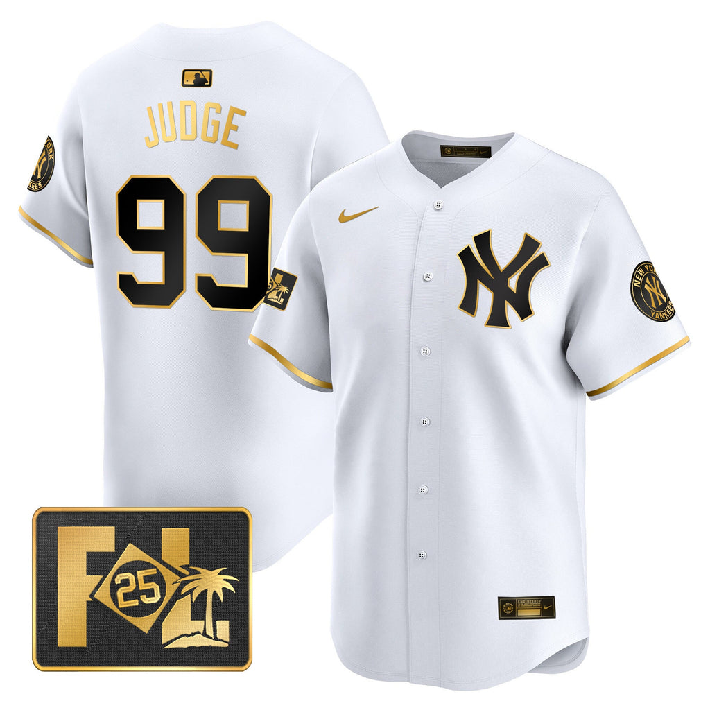 Men’s New York 2025 Spring Training Patch Vapor Premier Limited Jersey