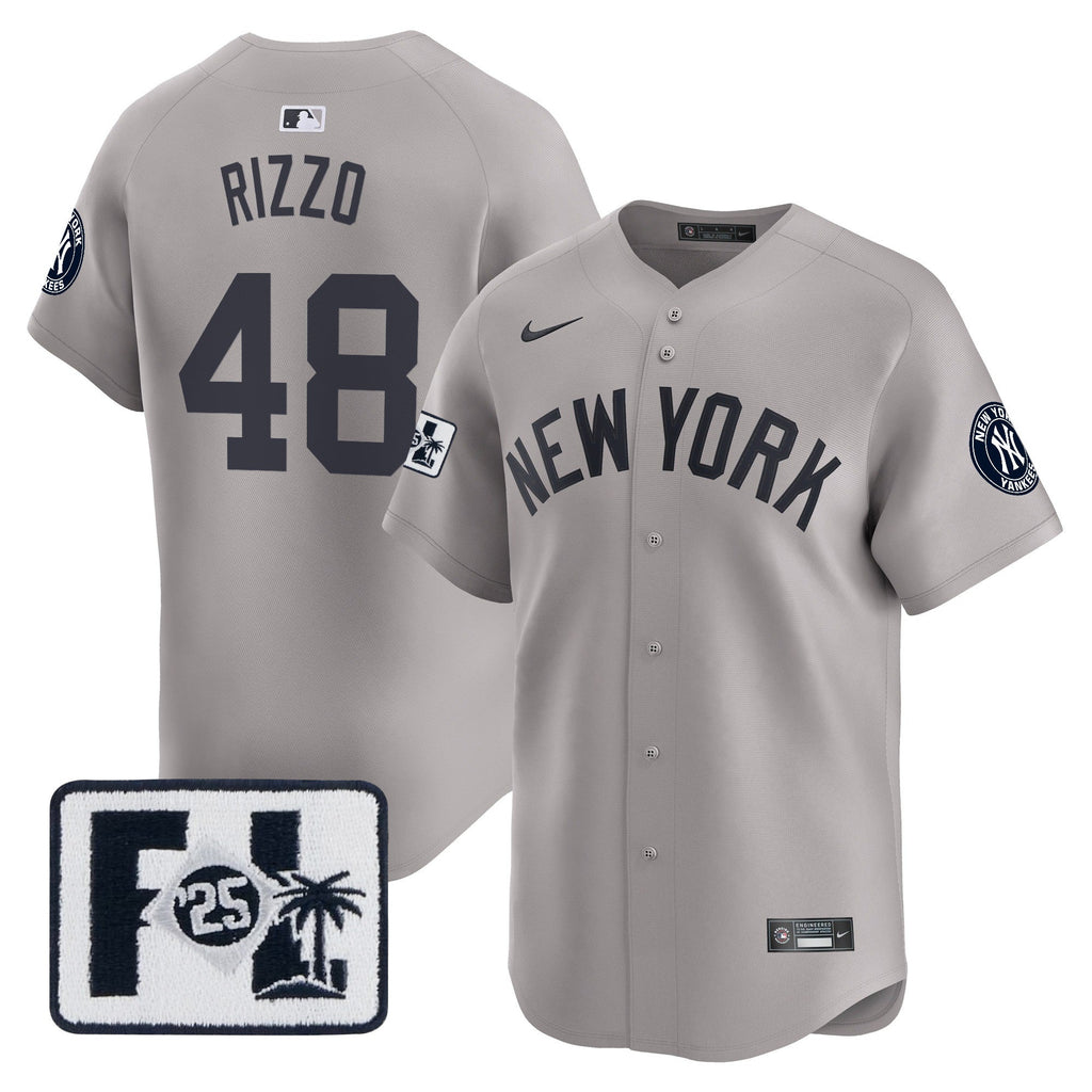 Men’s New York 2025 Spring Training Patch Vapor Premier Limited Jersey