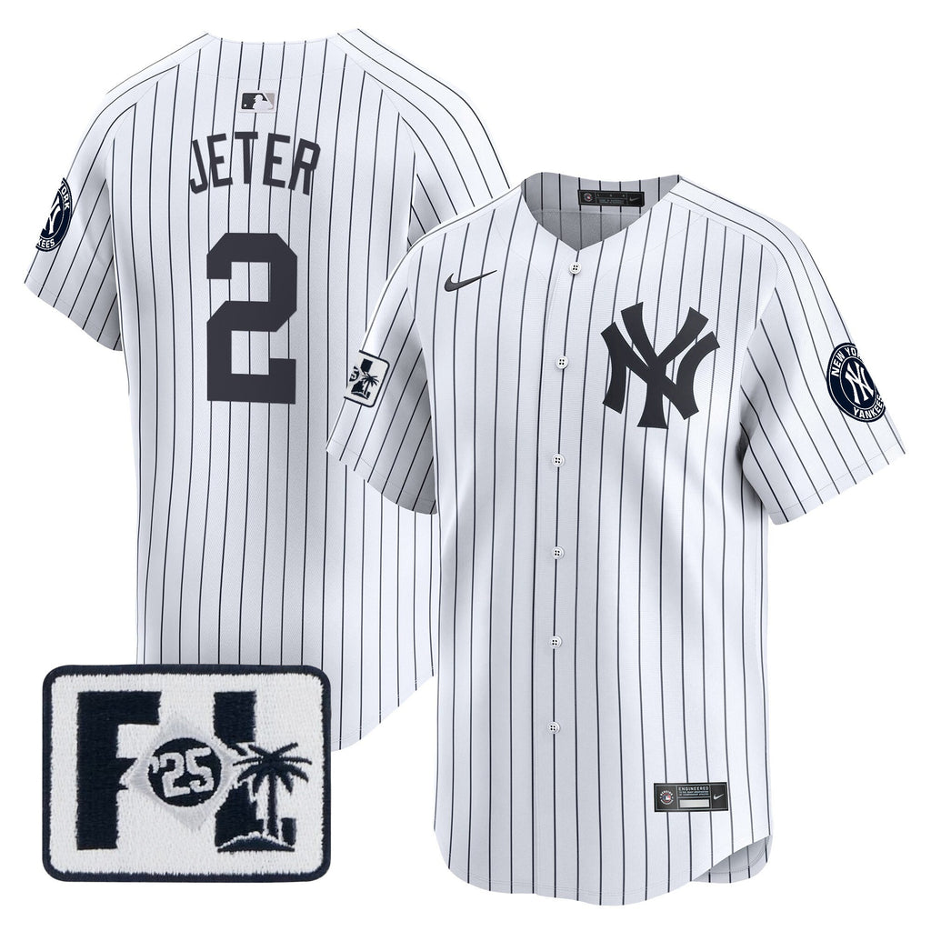 Men’s New York 2025 Spring Training Patch Vapor Premier Limited Jersey