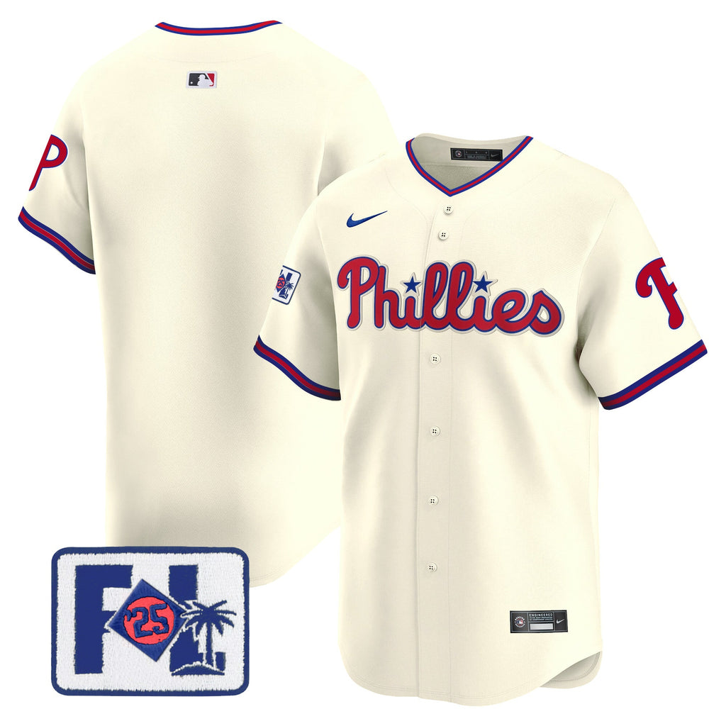 Men’s 2025 Spring Training Patch Vapor Premier Limited Jersey