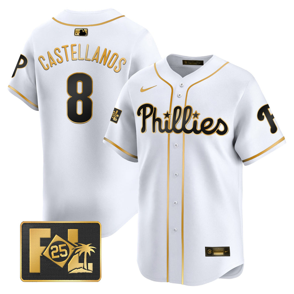 Men’s 2025 Spring Training Patch Vapor Premier Limited Jersey
