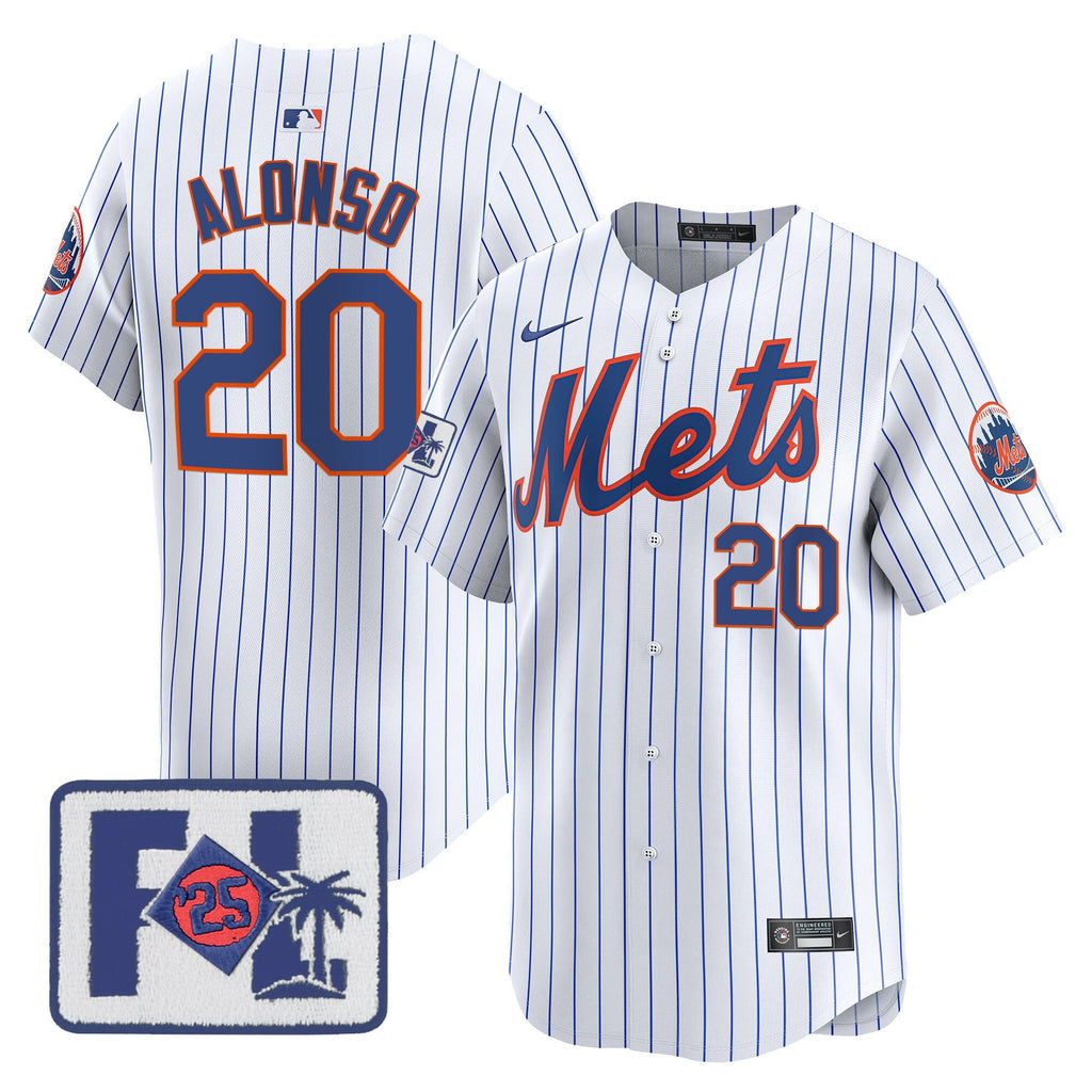 Men’s New York 2025 Spring Training Patch Vapor Premier Limited Jersey
