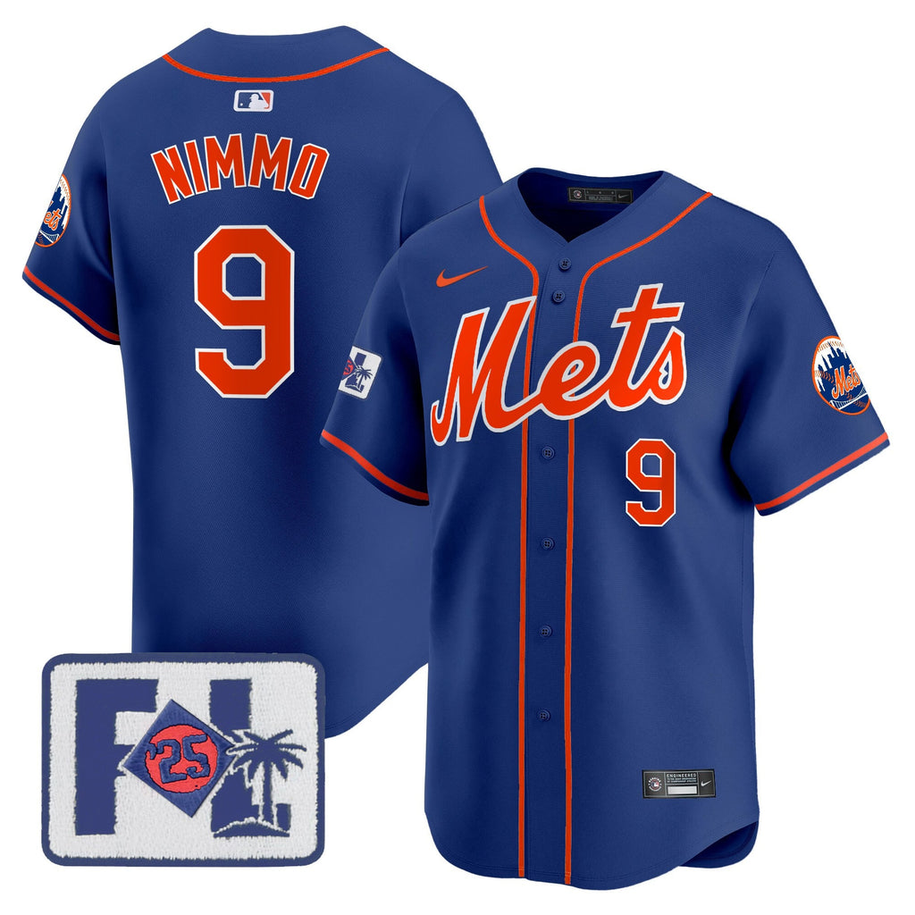Men’s New York 2025 Spring Training Patch Vapor Premier Limited Jersey