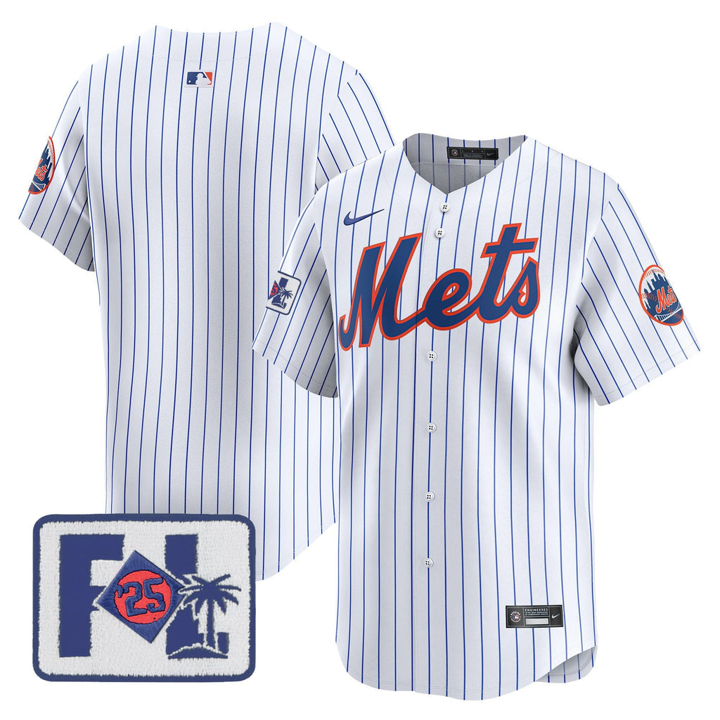 Men’s New York 2025 Spring Training Patch Vapor Premier Limited Jersey