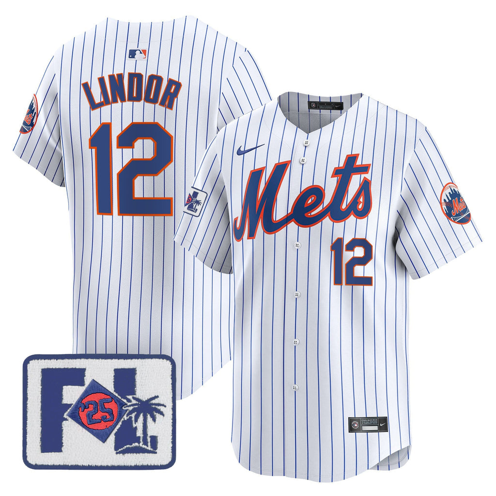 Men’s New York 2025 Spring Training Patch Vapor Premier Limited Jersey