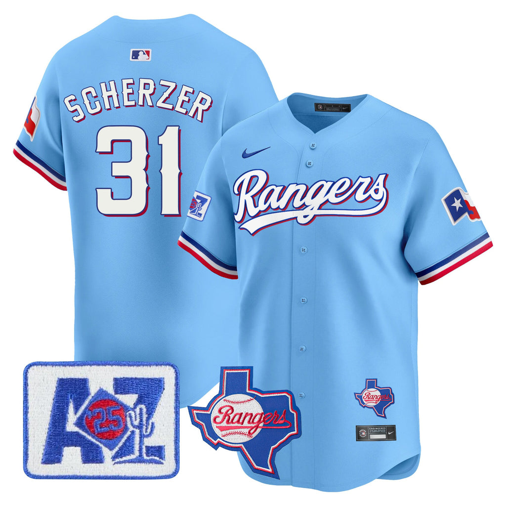 Men’s Texas 2025 Spring Training Patch Vapor Premier Limited Jersey