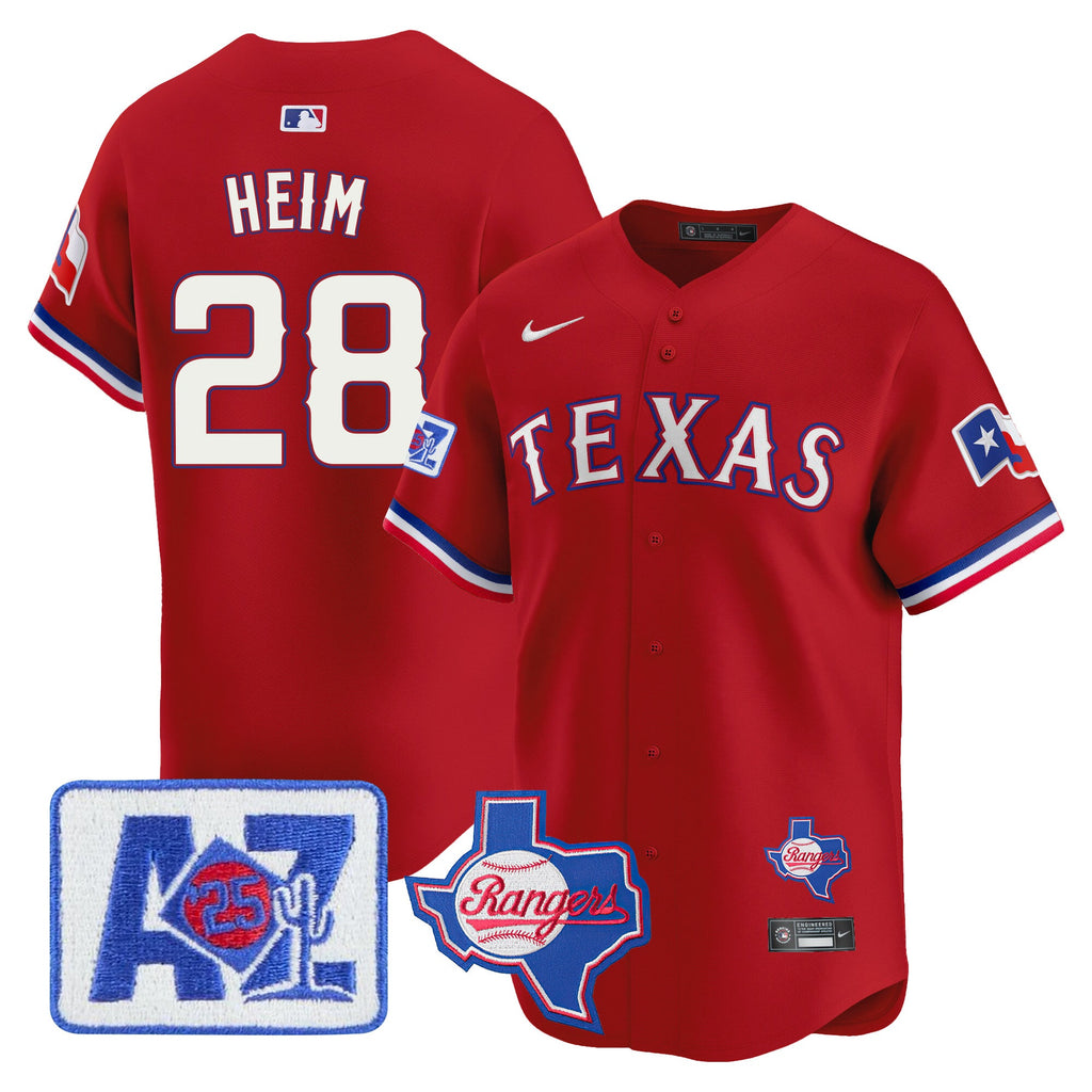 Men’s Texas 2025 Spring Training Patch Vapor Premier Limited Jersey