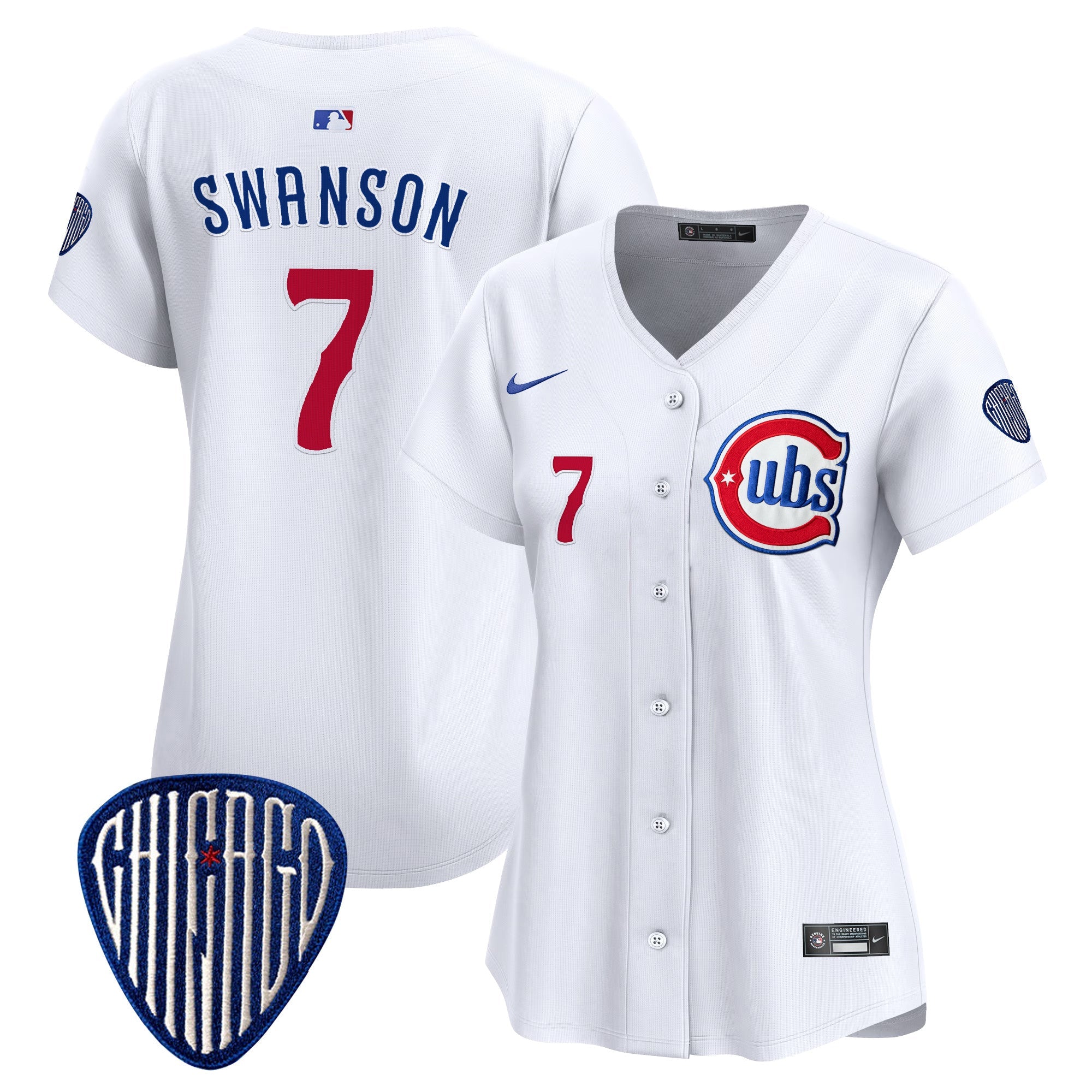Women’s Chicago Blue Alternate Vapor Premier Limited Jersey