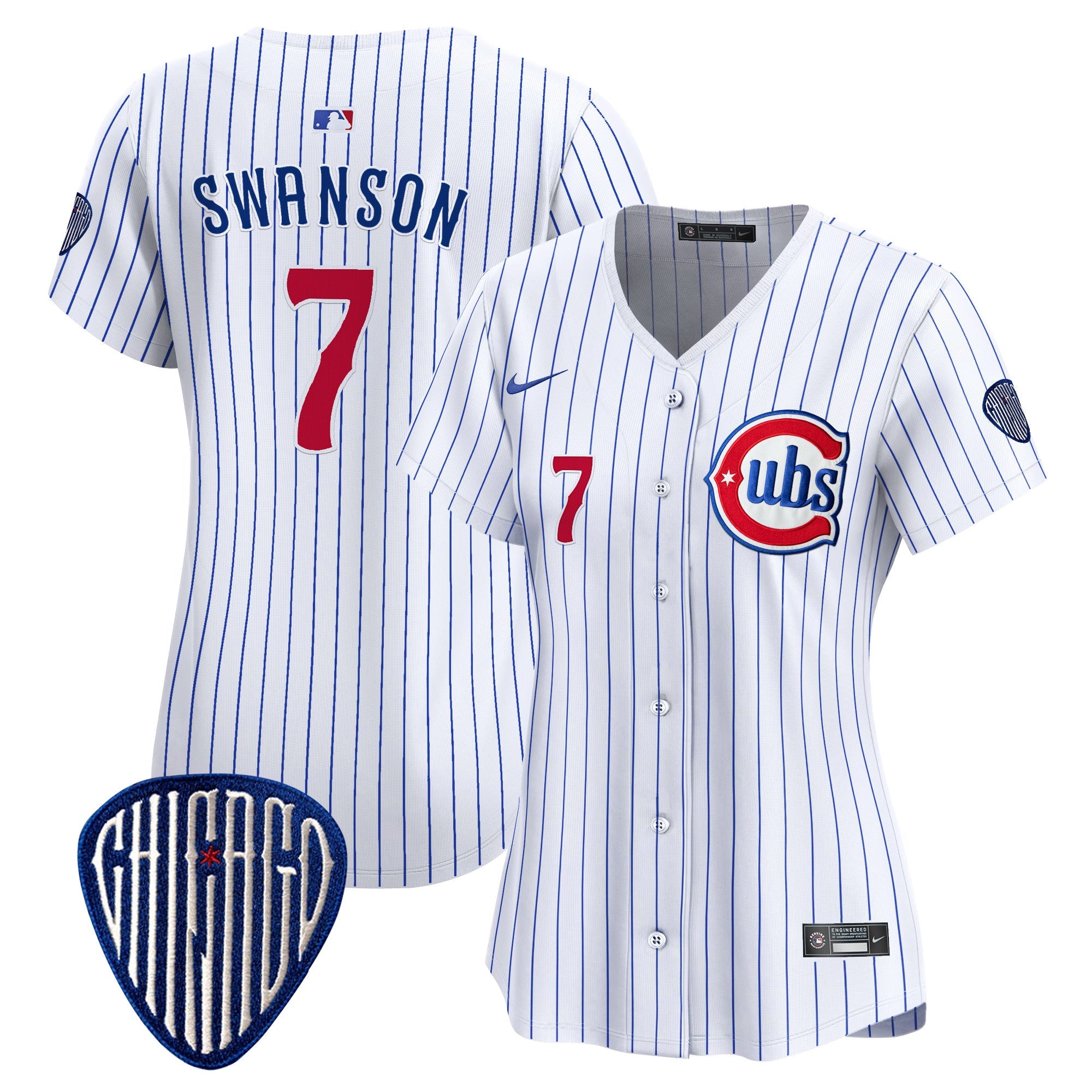 Women’s Chicago Blue Alternate Vapor Premier Limited Jersey