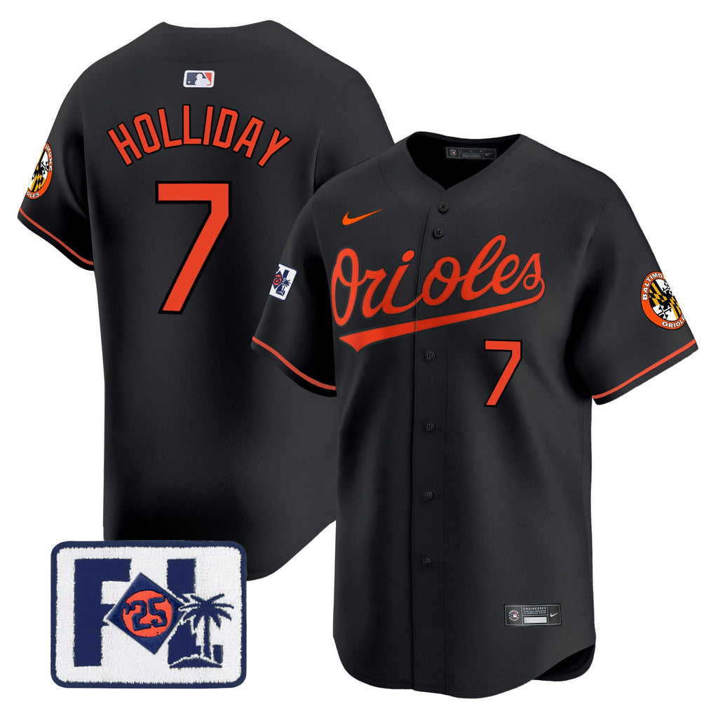 Men’s Baltimore 2025 Spring Training Patch Vapor Premier Limited Jersey