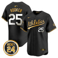 Men’s Oakland Rickey Henderson Patch Vapor Premier Limited Jersey