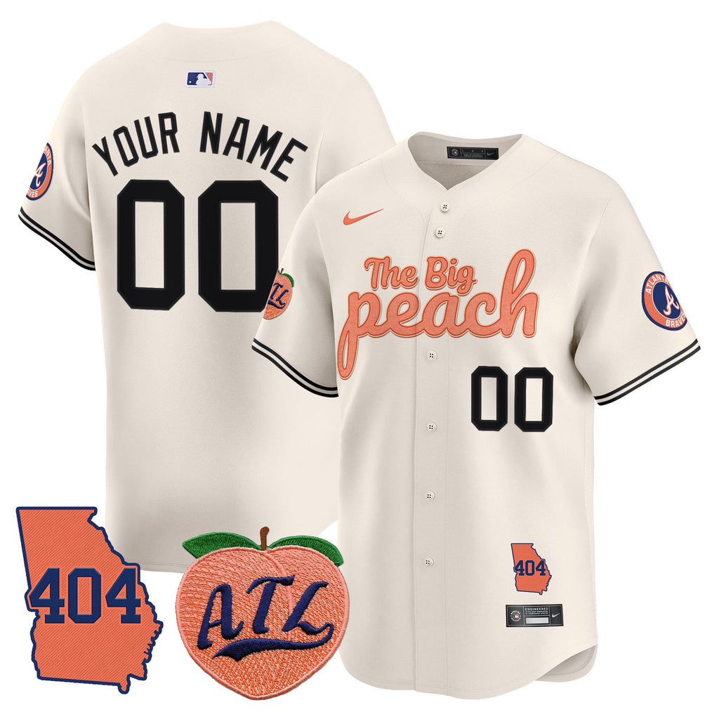 Atlanta 404 & The Big Peach Vapor Premier Limited Custom Jersey