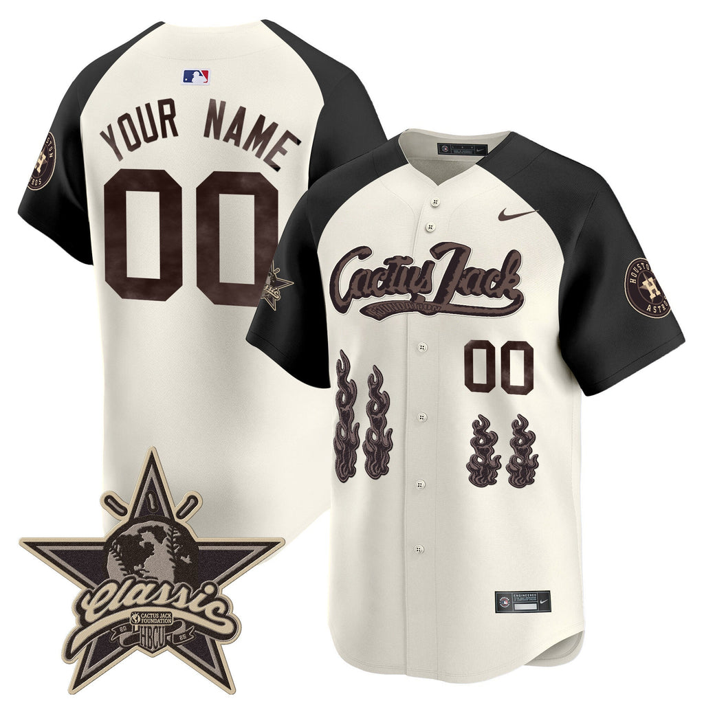Houston Cactus Jack 2025 Vapor Premier Limited Custom Jersey