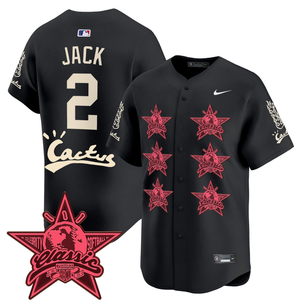 Men’s Houston Cactus Jack 2025 Vapor Premier Limited Jersey V2