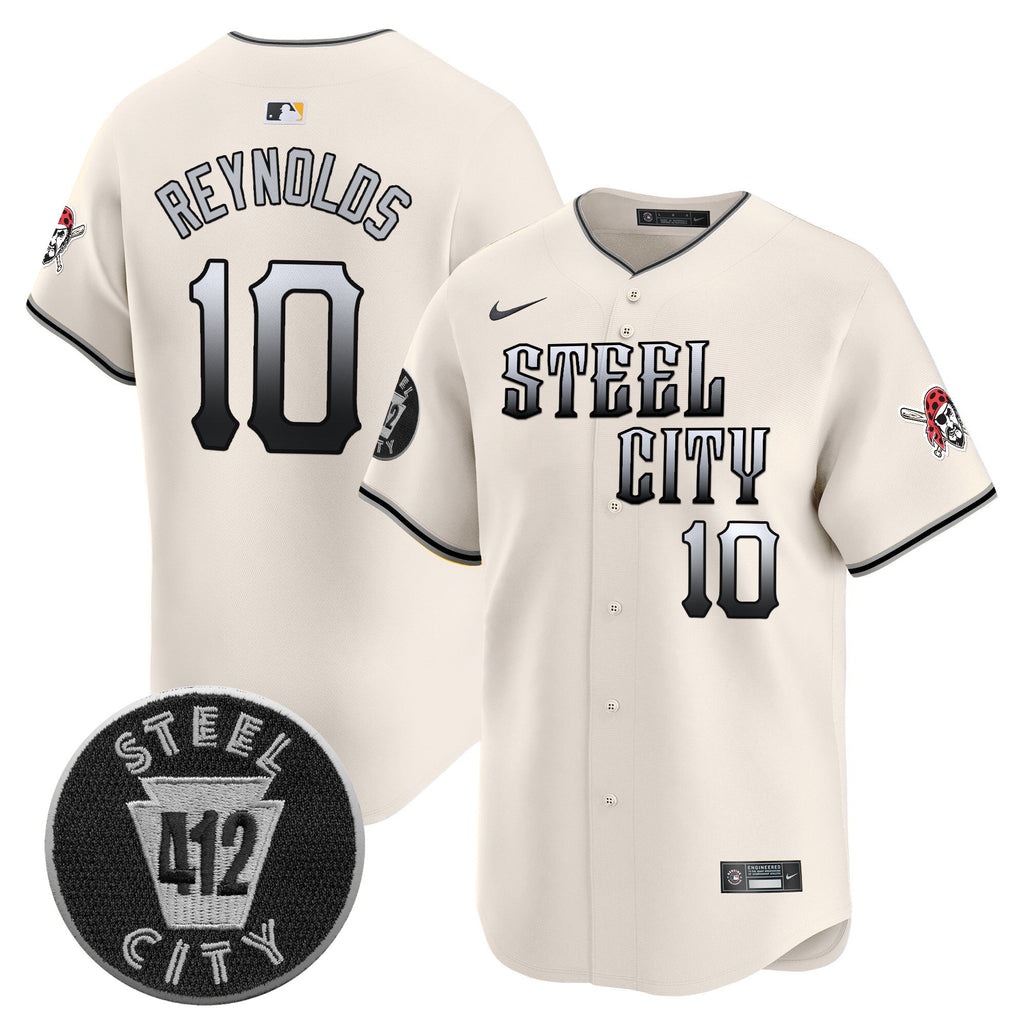 Men’s Pittsburgh 412 Patch Vapor Premier Limited Jersey V8