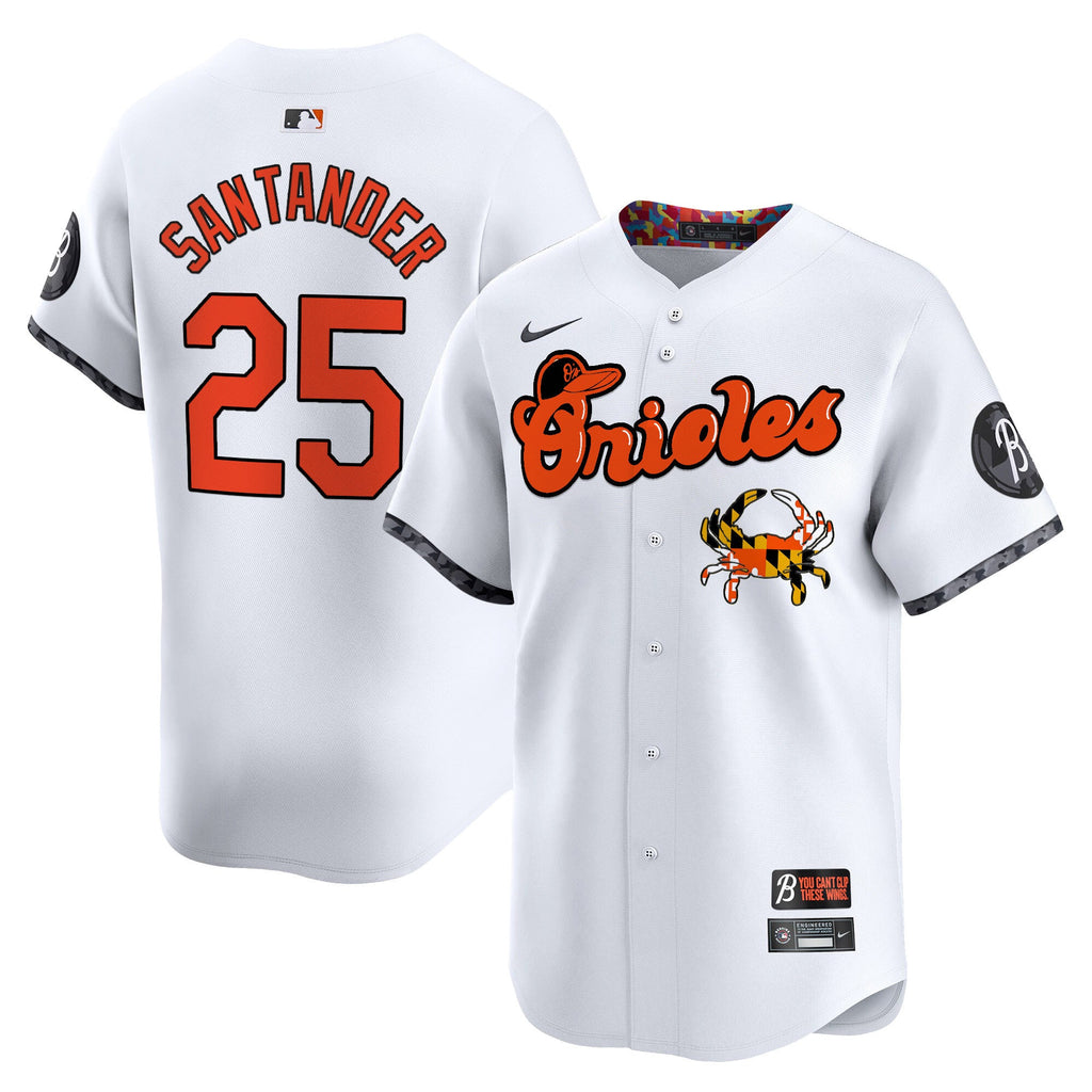 Men’s Baltimore Maryland Blue Crab Vapor Premier Limited Jersey