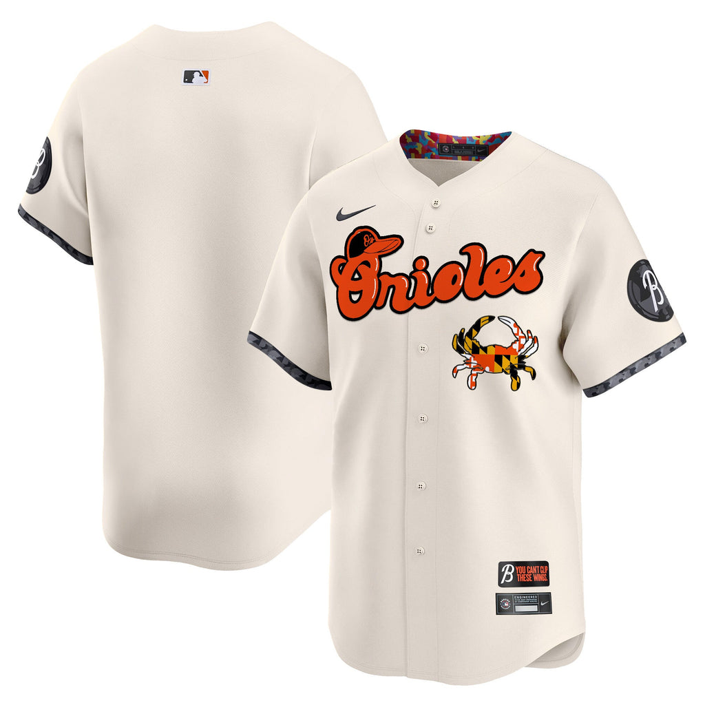 Men’s Baltimore Maryland Blue Crab Vapor Premier Limited Jersey