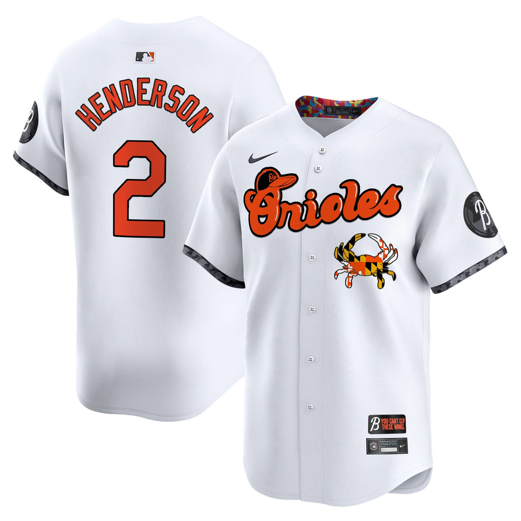 Men’s Baltimore Maryland Blue Crab Vapor Premier Limited Jersey