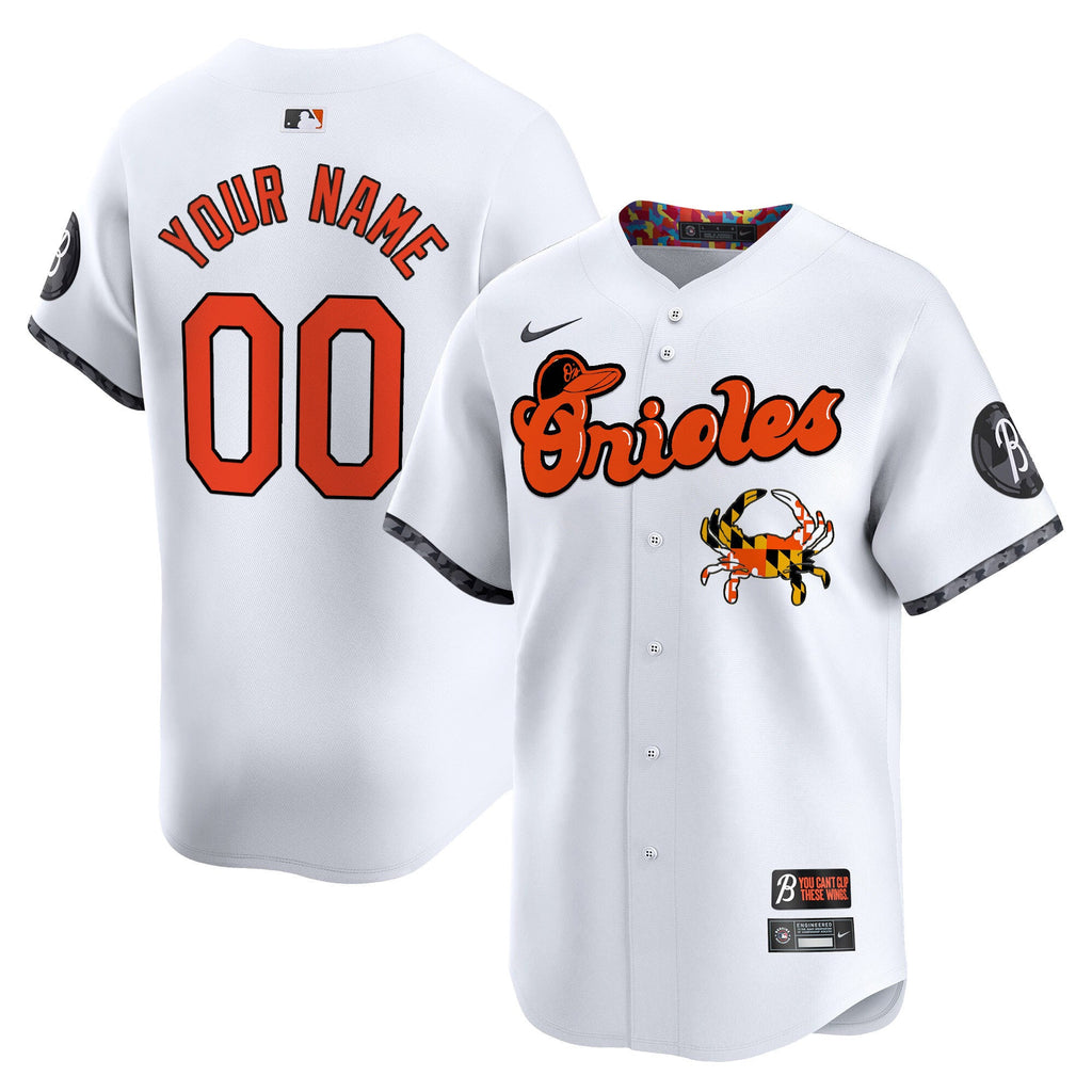 Baltimore Maryland Blue Crab Vapor Premier Limited Custom Jersey