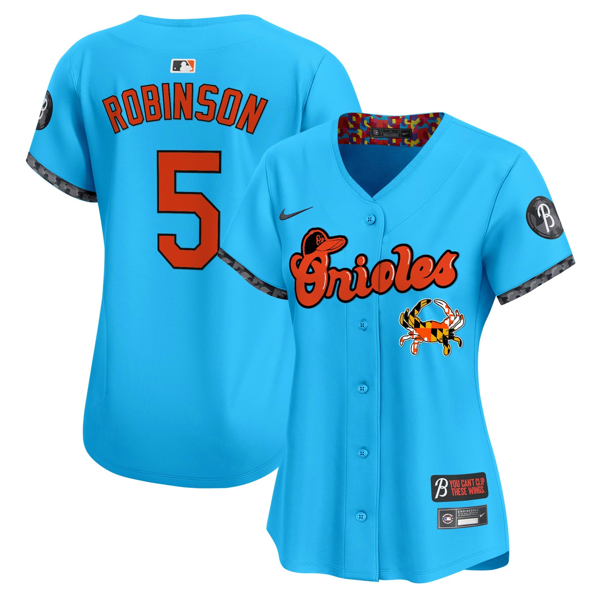 Women’s Baltimore Maryland Blue Crab Vapor Premier Limited Jersey