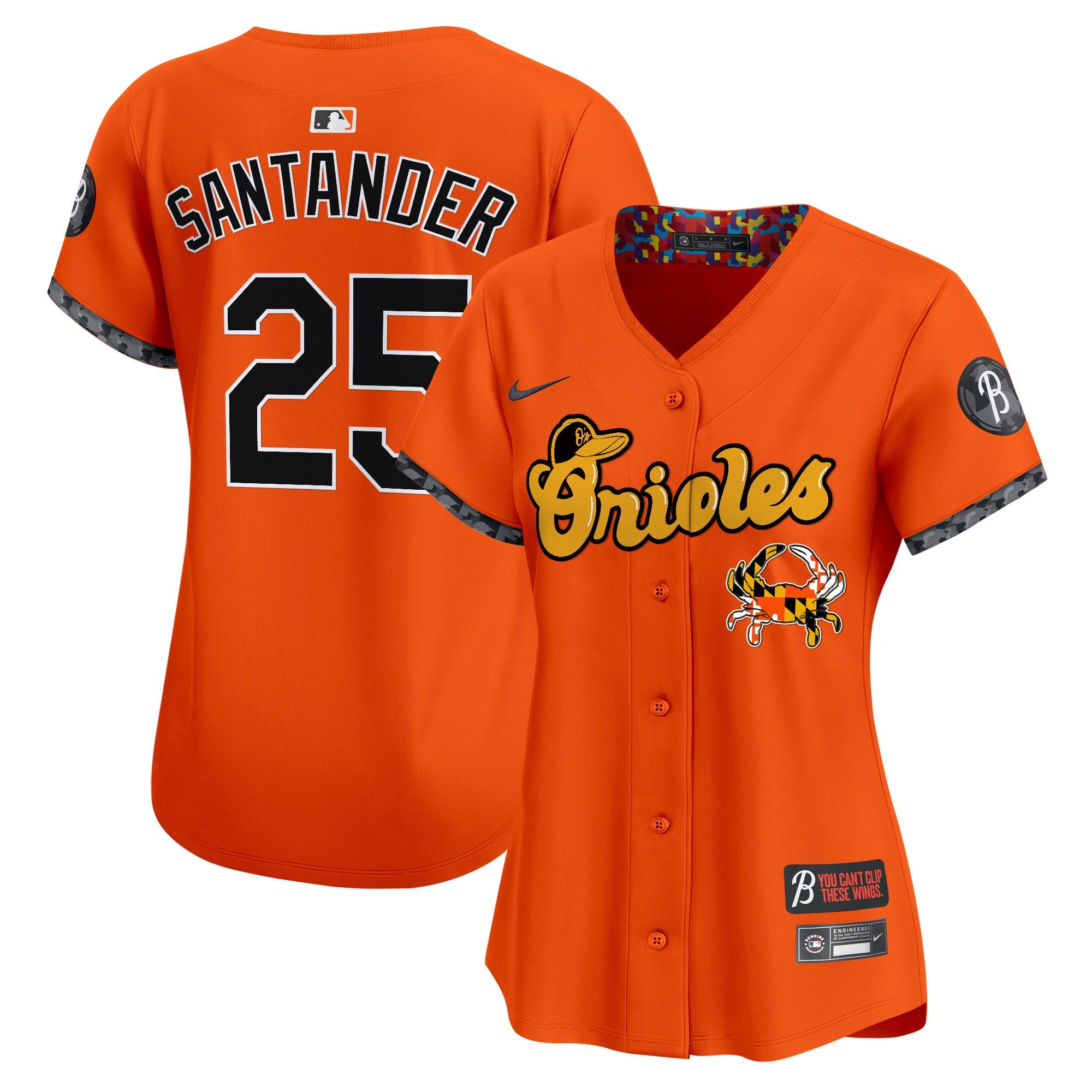 Women’s Baltimore Maryland Blue Crab Vapor Premier Limited Jersey