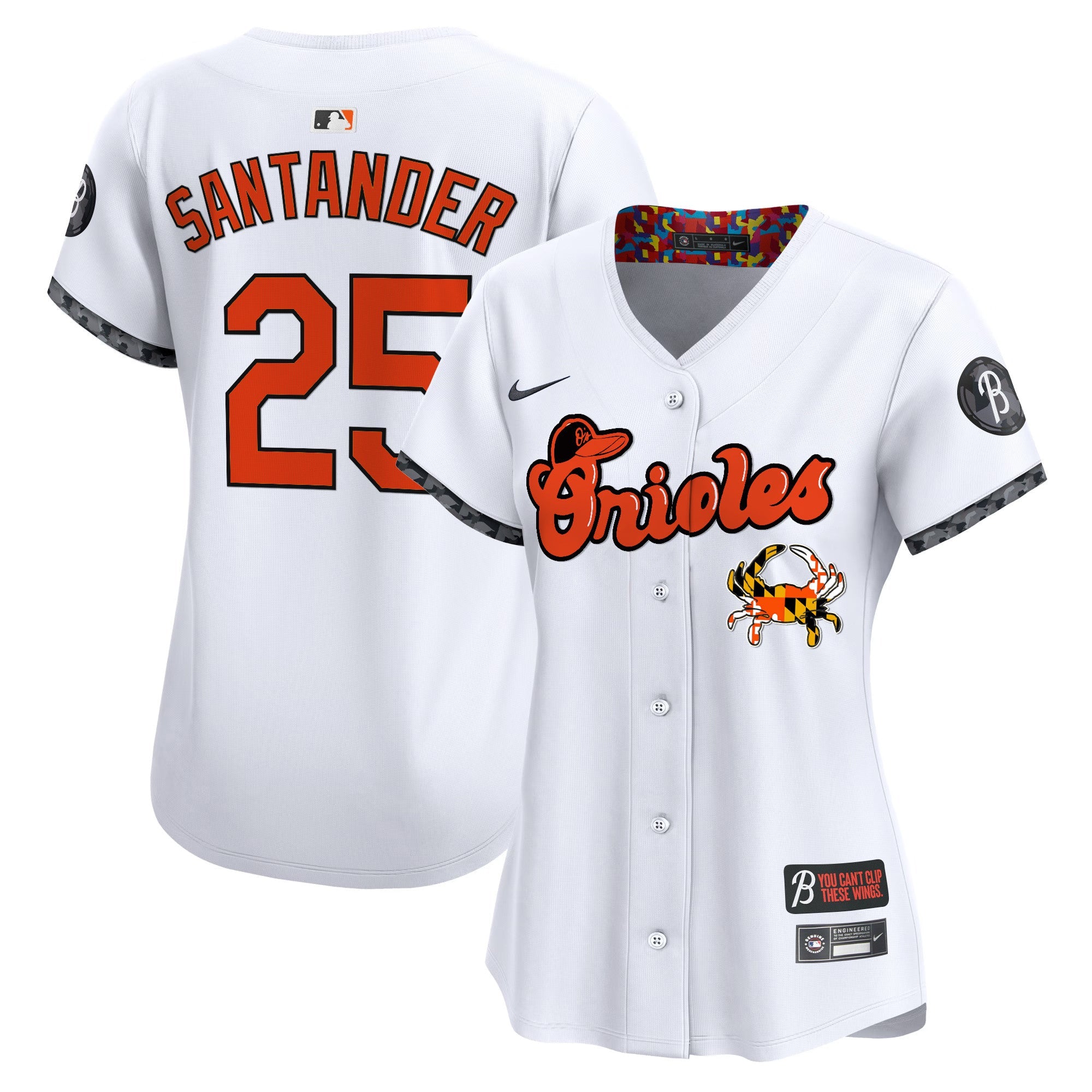 Women’s Baltimore Maryland Blue Crab Vapor Premier Limited Jersey