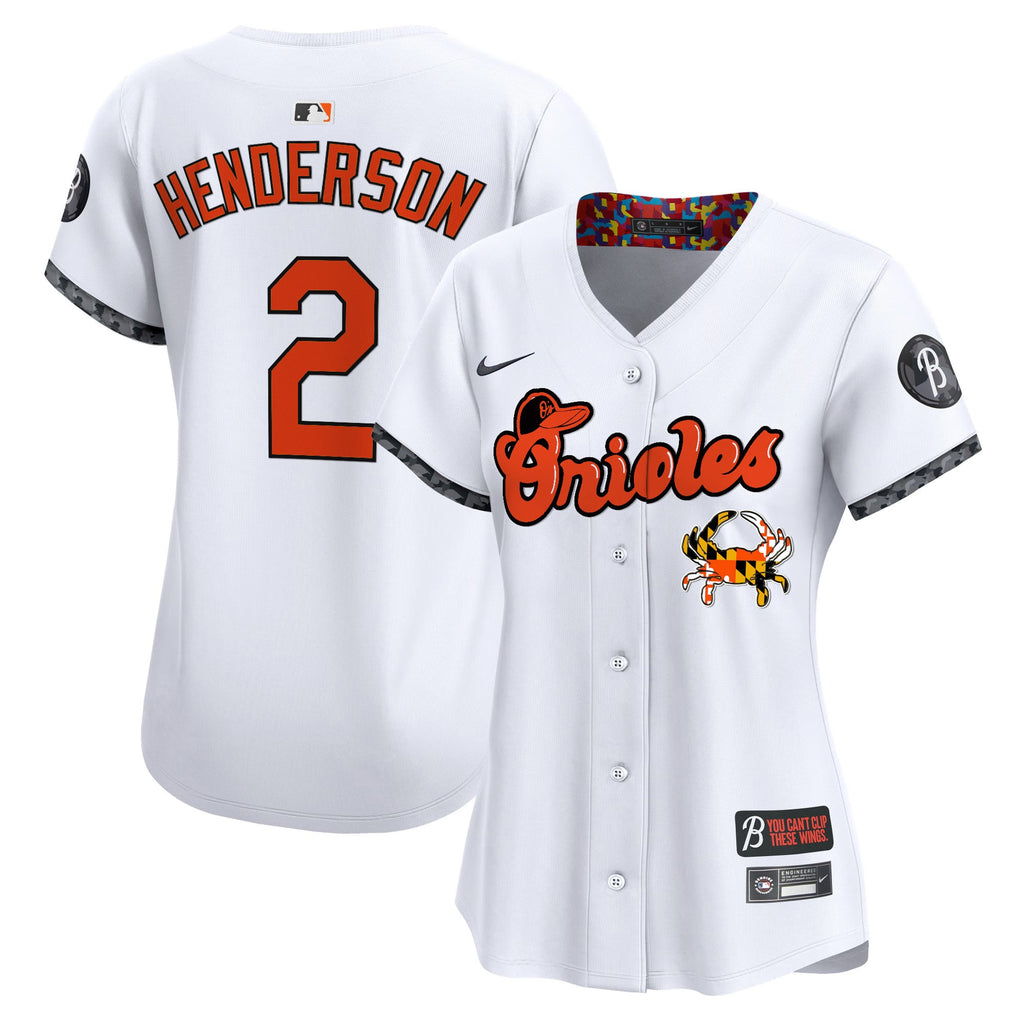 Women’s Baltimore Maryland Blue Crab Vapor Premier Limited Jersey