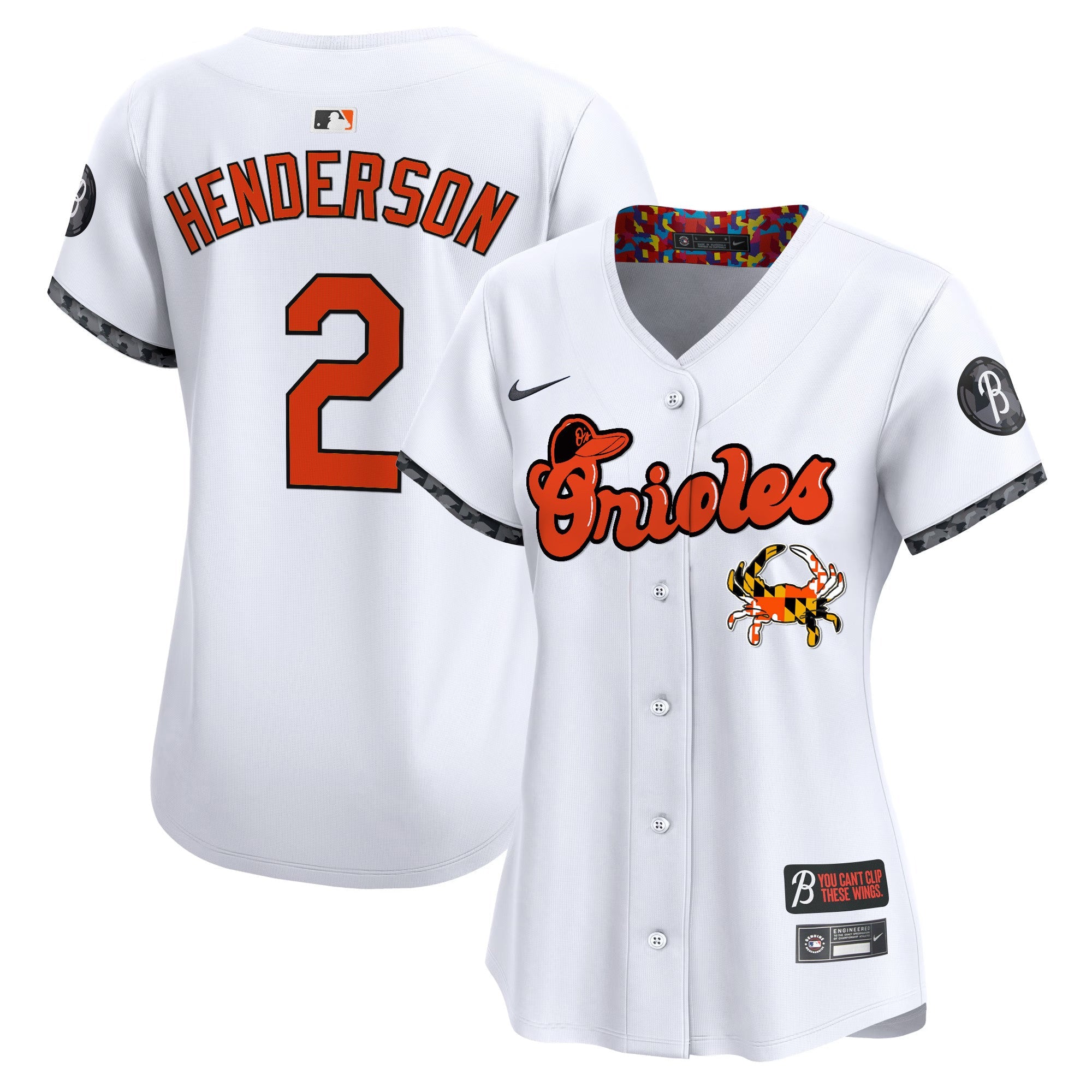 Women’s Baltimore Maryland Blue Crab Vapor Premier Limited Jersey