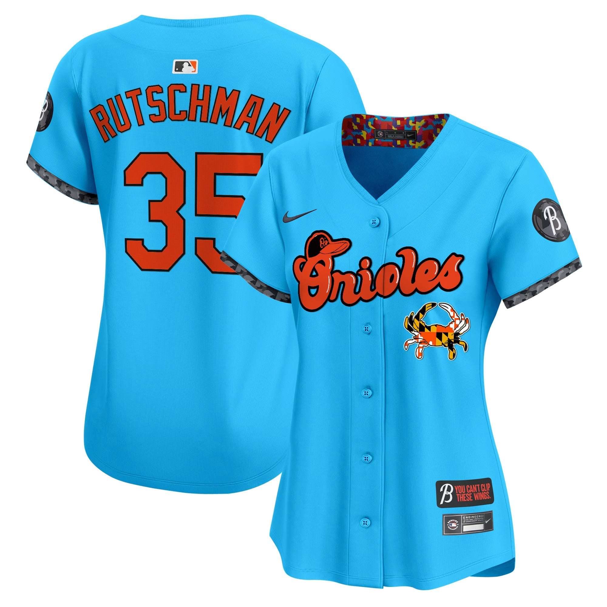 Women’s Baltimore Maryland Blue Crab Vapor Premier Limited Jersey
