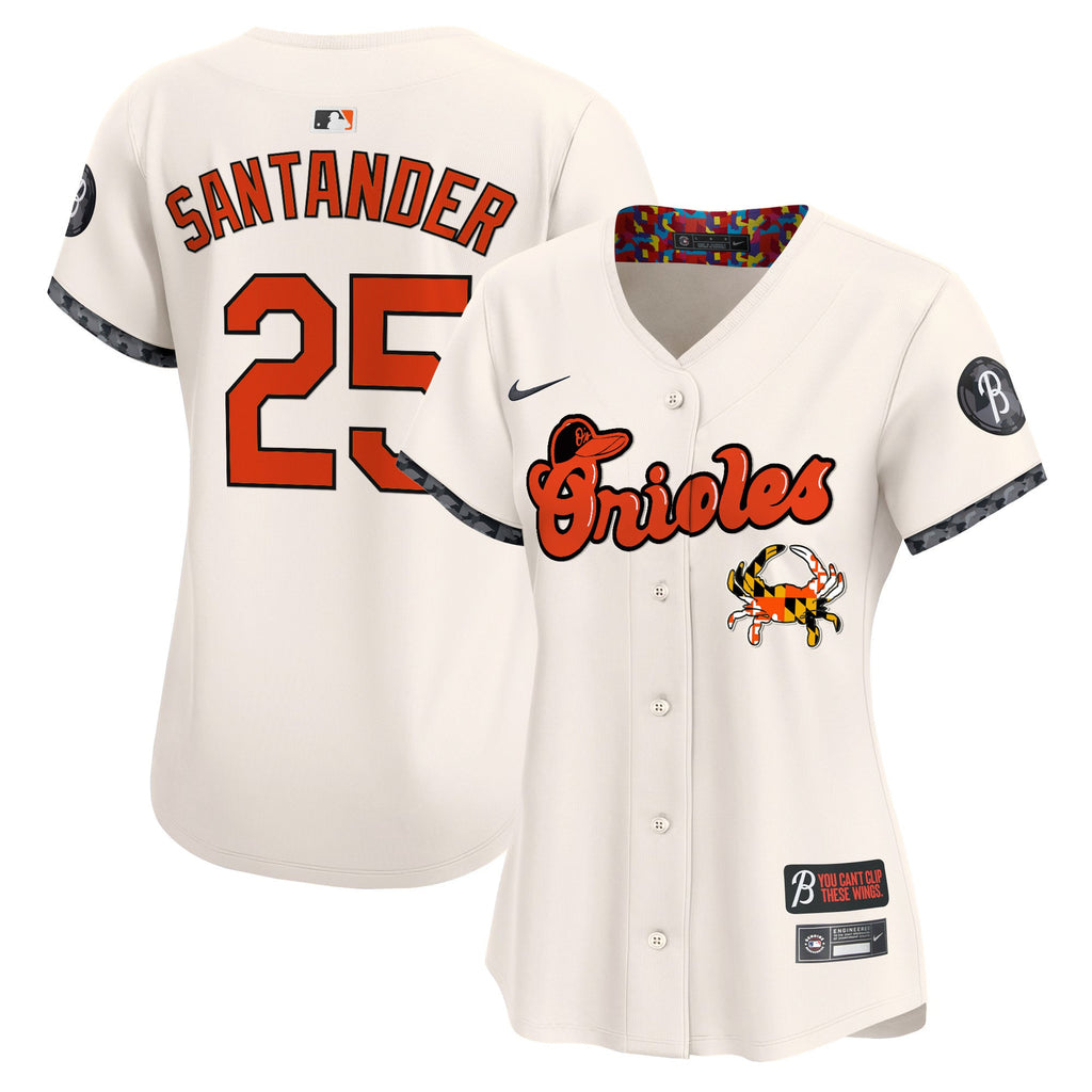 Women’s Baltimore Maryland Blue Crab Vapor Premier Limited Jersey