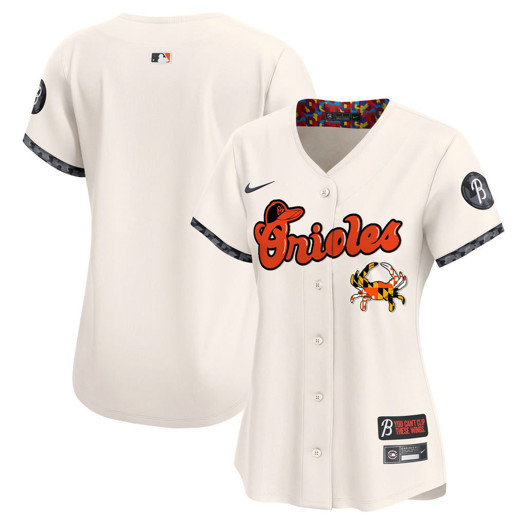 Women’s Baltimore Maryland Blue Crab Vapor Premier Limited Jersey
