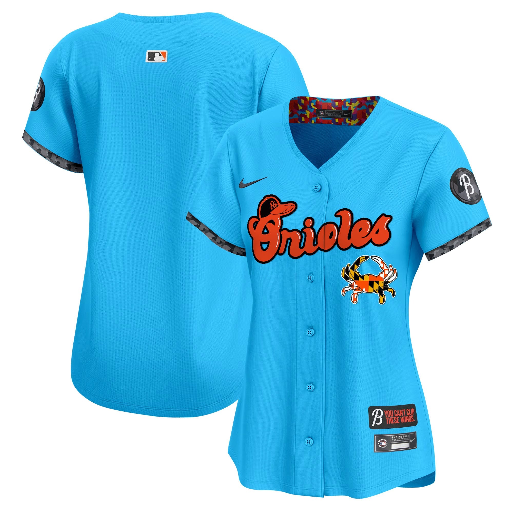 Women’s Baltimore Maryland Blue Crab Vapor Premier Limited Jersey
