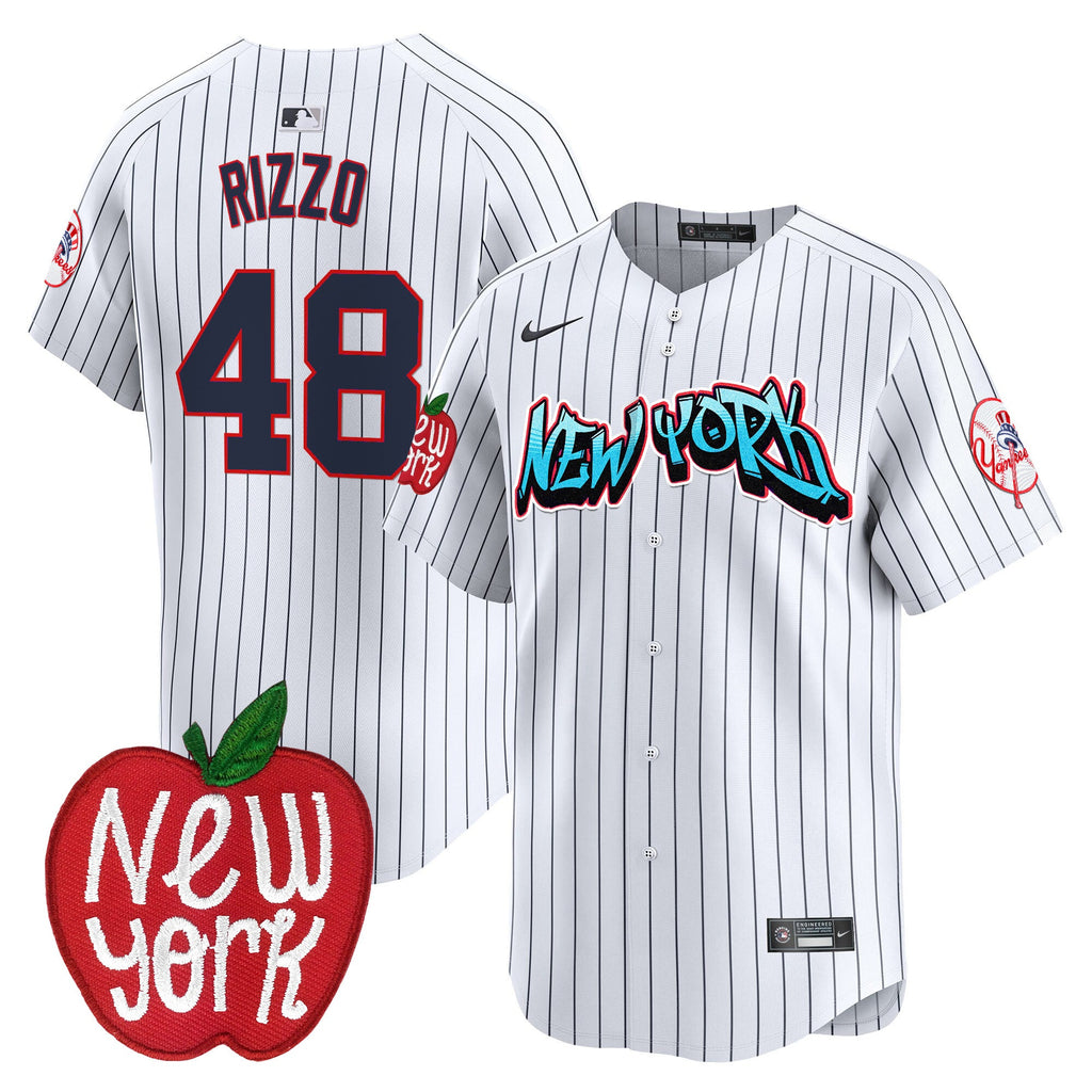 Men’s New York Apple Patch Vapor Premier Limited Jersey