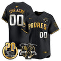 Tony Gwynn & Petco Park 20th Patch Vapor Premier Limited Custom Jersey