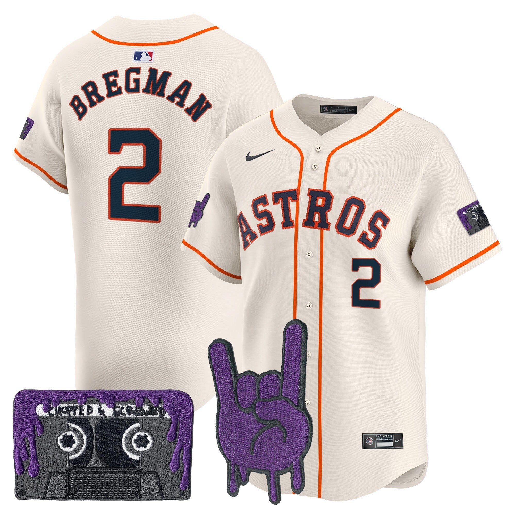 Youth’s Houston DJ Screw Patch Vapor Premier Limited Jersey