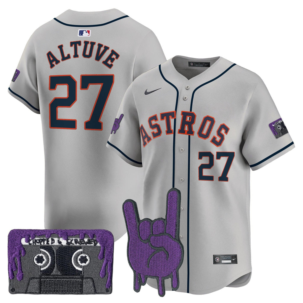 Men’s Houston DJ Screw Patch Vapor Premier Limited Jersey