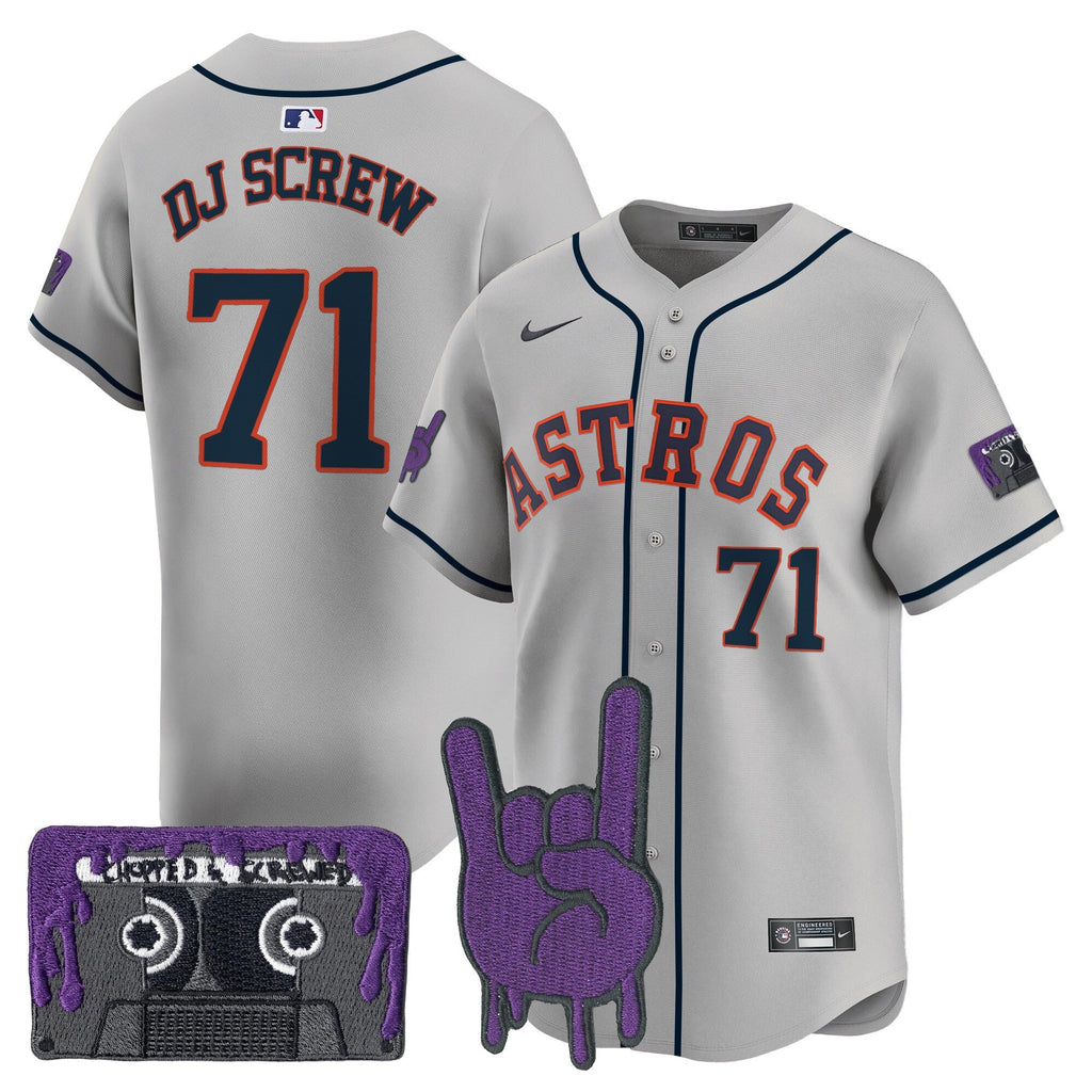 Youth’s Houston DJ Screw Patch Vapor Premier Limited Jersey