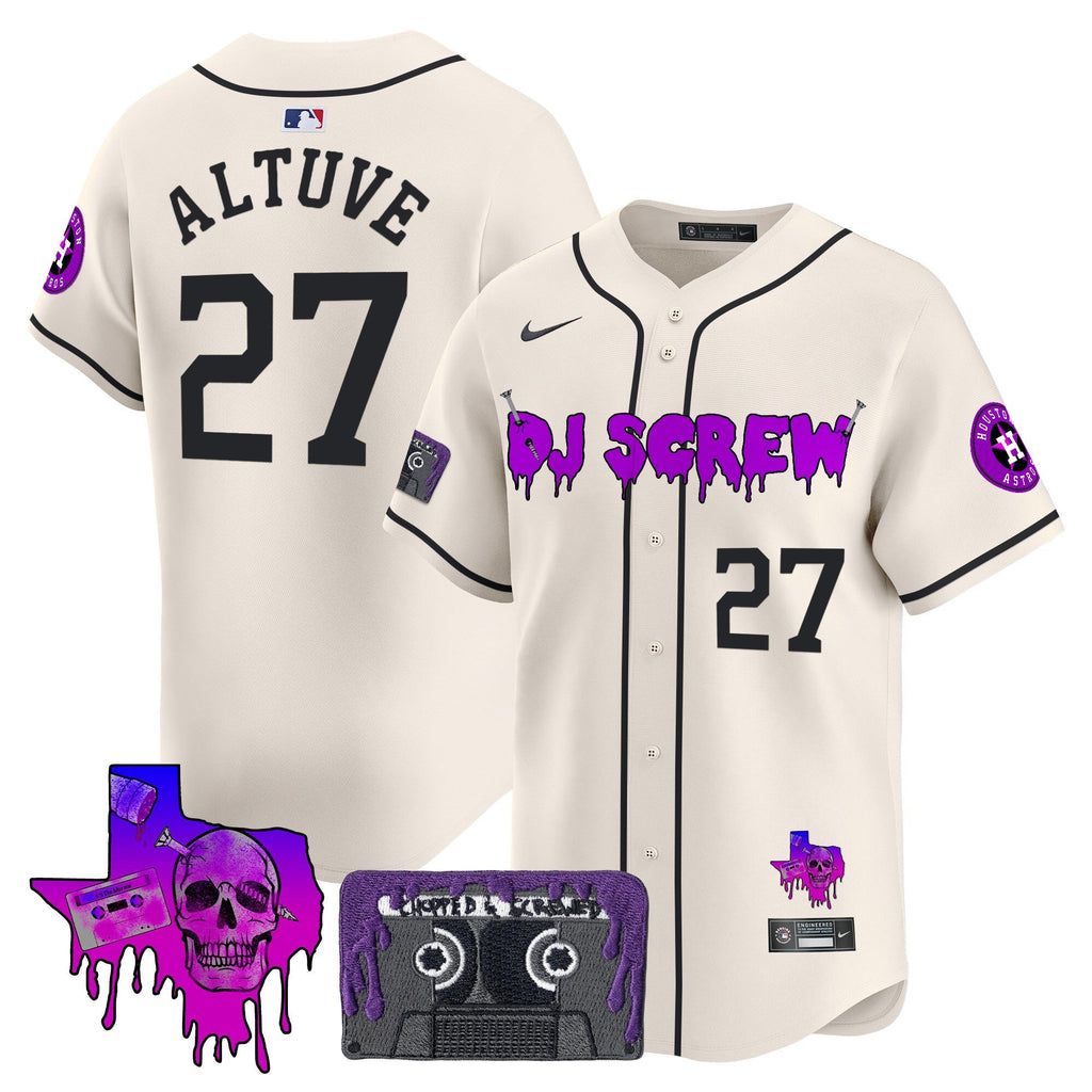Men’s Houston DJ Screw Patch Vapor Premier Limited Jersey V2