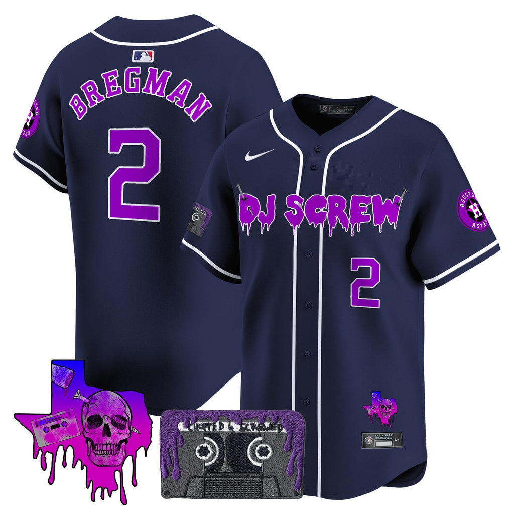 Men’s Houston DJ Screw Patch Vapor Premier Limited Jersey V2
