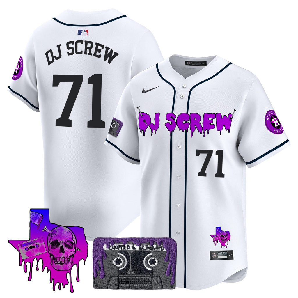 Men’s Houston DJ Screw Patch Vapor Premier Limited Jersey V2